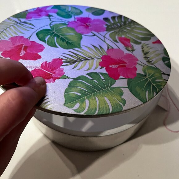 Decorative Box / Pink Floral - Home Decor -World Traveler Collection (new/homex) - Picture 5 of 16